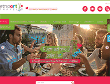 Tablet Screenshot of etnoart-travel.com